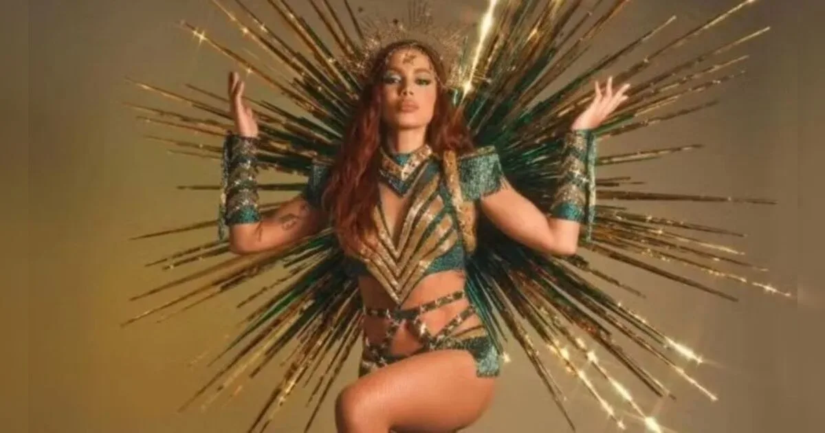 Vriginia será substituída por Anitta como rainha de bateria da Grande Rio