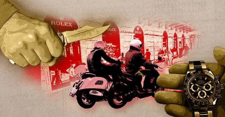 Por dentro das redes que roubam relógios de luxo em Lisboa