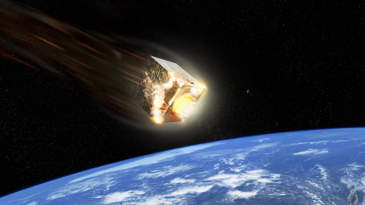 Ce satellite va assister à sa propre mort et tout enregistrer