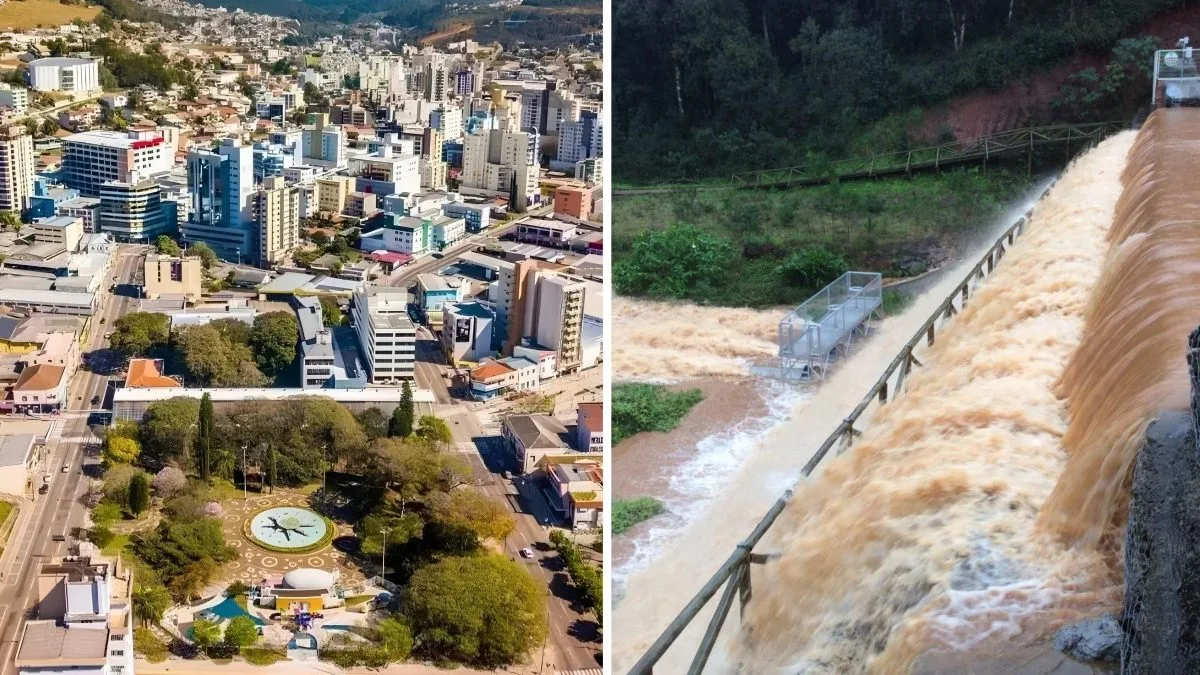 Com aporte de R$ 8 milhões, nova barragem de contenção em rio de SC terá 14 metros para reter até 124 mil m³ de água e evitar severos alagamentos