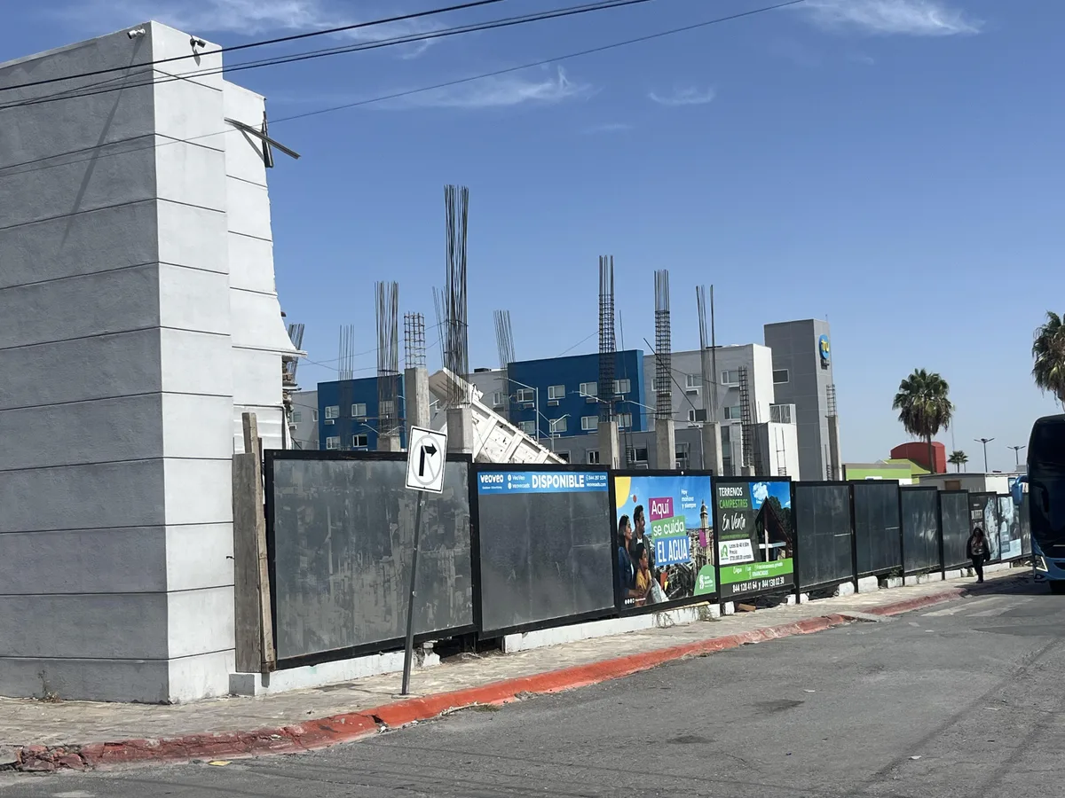 Avanza 30% construcción del nuevo hospital en terreno que era del Eurotel en Saltillo