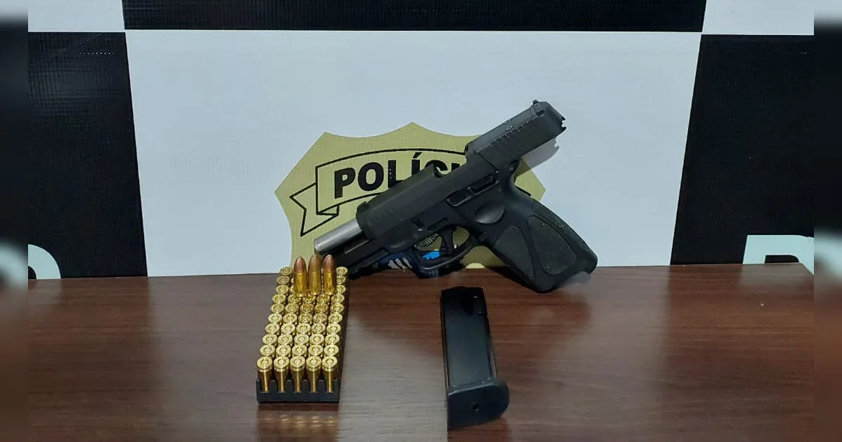 Polícia Civil apreende pistola em investigação de violência doméstica em Ivaiporã