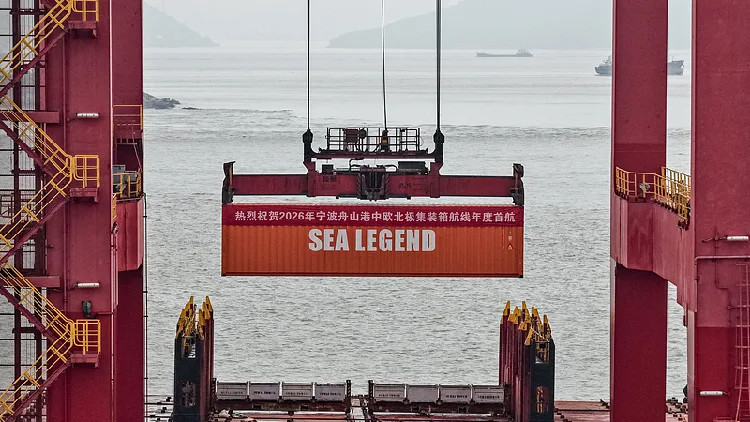 China-Europe Arctic shipping route begins regular weekly operations
