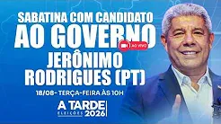 Grupo A TARDE sabatina Jerônimo Rodrigues nesta terça-feira (18)