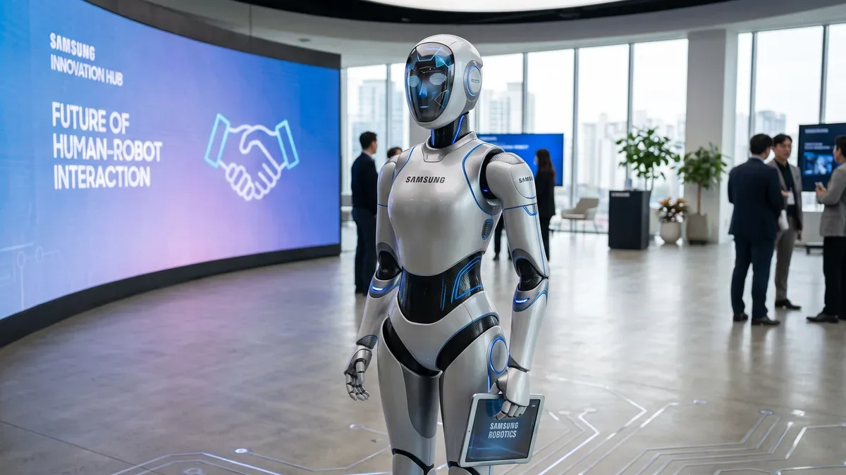 Projeto secreto: Samsung desenvolve robô humanoide que já supera rivais sul-coreanos