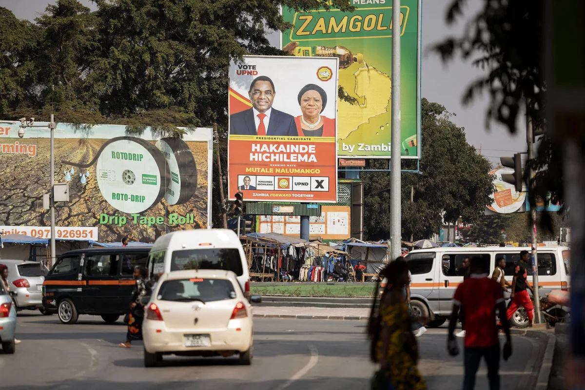 En Zambie, le président Hakainde Hichilema joue sa réélection sur son bilan économique