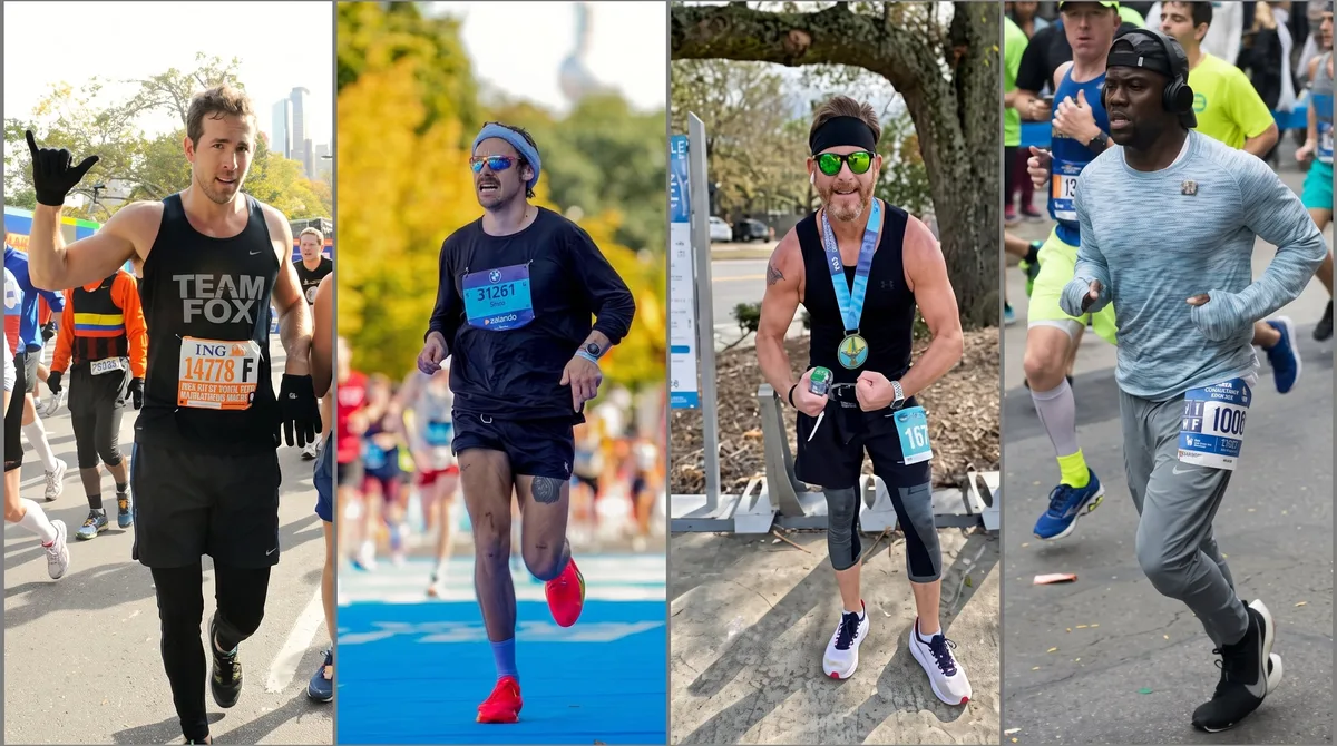 ¿Cuánto tardaron? Los tiempos de las celebridades que se animaron a correr una maratón