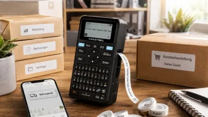 Anzeige: Tintenfreier Etikettendrucker mit Bluetooth-Funktionen für unter 29 Euro bei Amazon