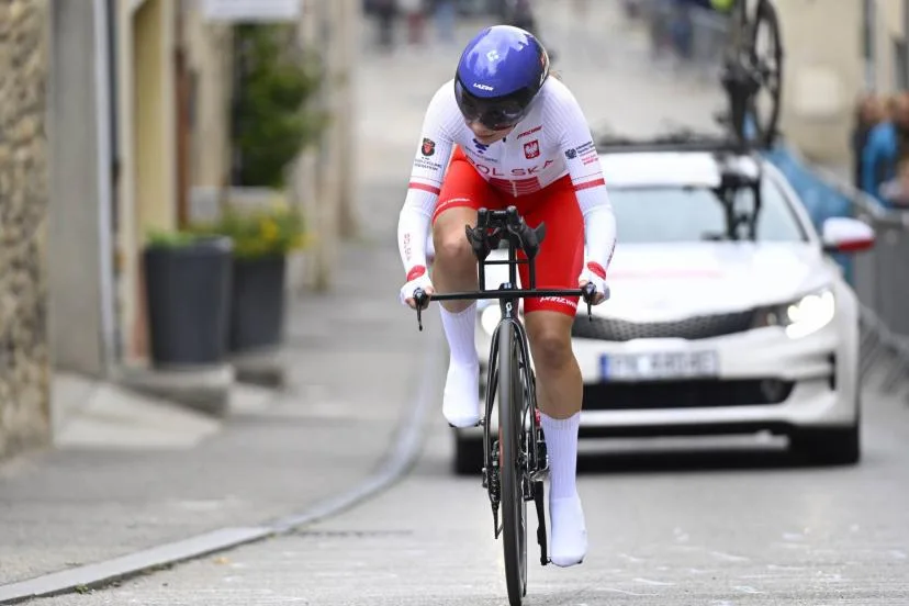 La Polonaise Maria Okrucinska sacrée championne du monde junior du contre-la-montre