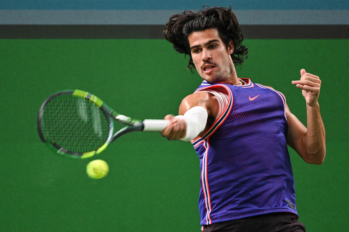 Juan Manuel Cerúndolo cayó ante Carlos Alcaraz en medio de una jornada negativa para los argentinos en el Masters 1000 de Shanghái