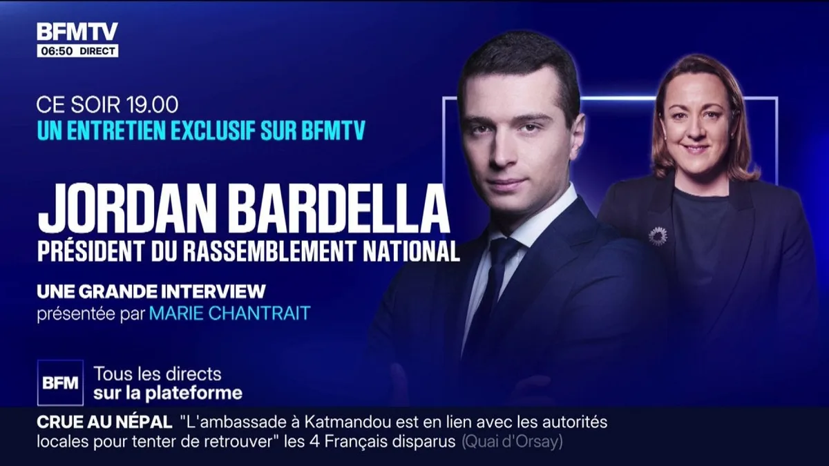 "Il n'entend pas faire la potiche": quelle place occupera Jordan Bardella dans la campagne présidentielle de Marine Le Pen?