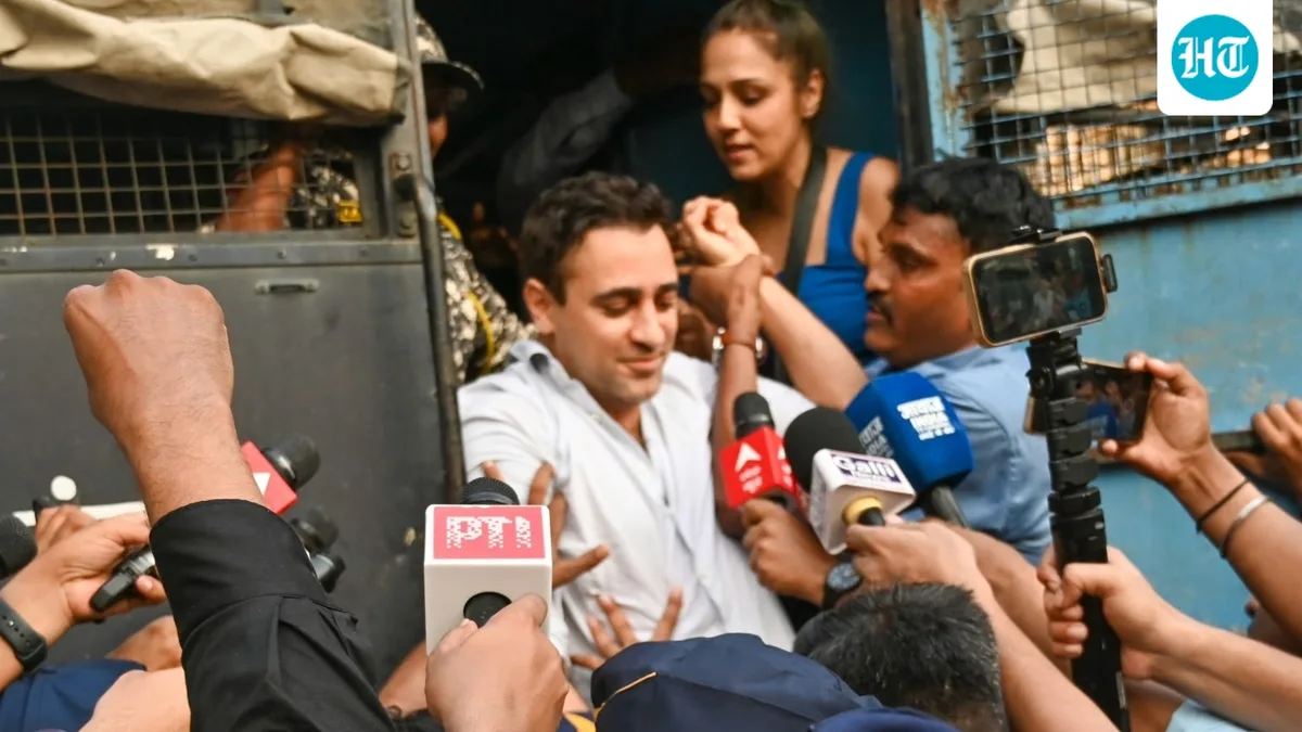 Imran Khan detained amid police crackdown at August Kranti Maidan protest in Mumbai, posts selfie from police van: ‘Apparently I’m going for a drive’