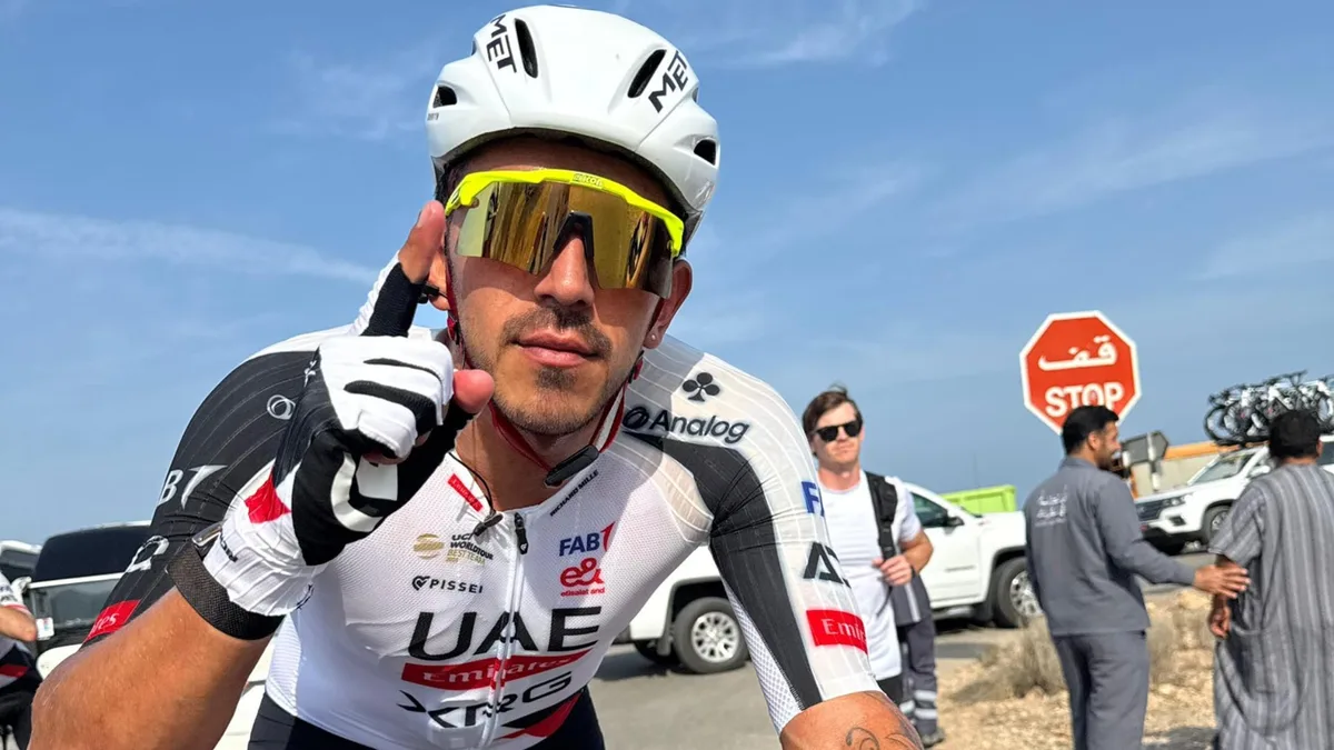 Juan Sebastián Molano dejó de ser compañero de Tadej Pogacar: este es el nuevo equipo del esprinter