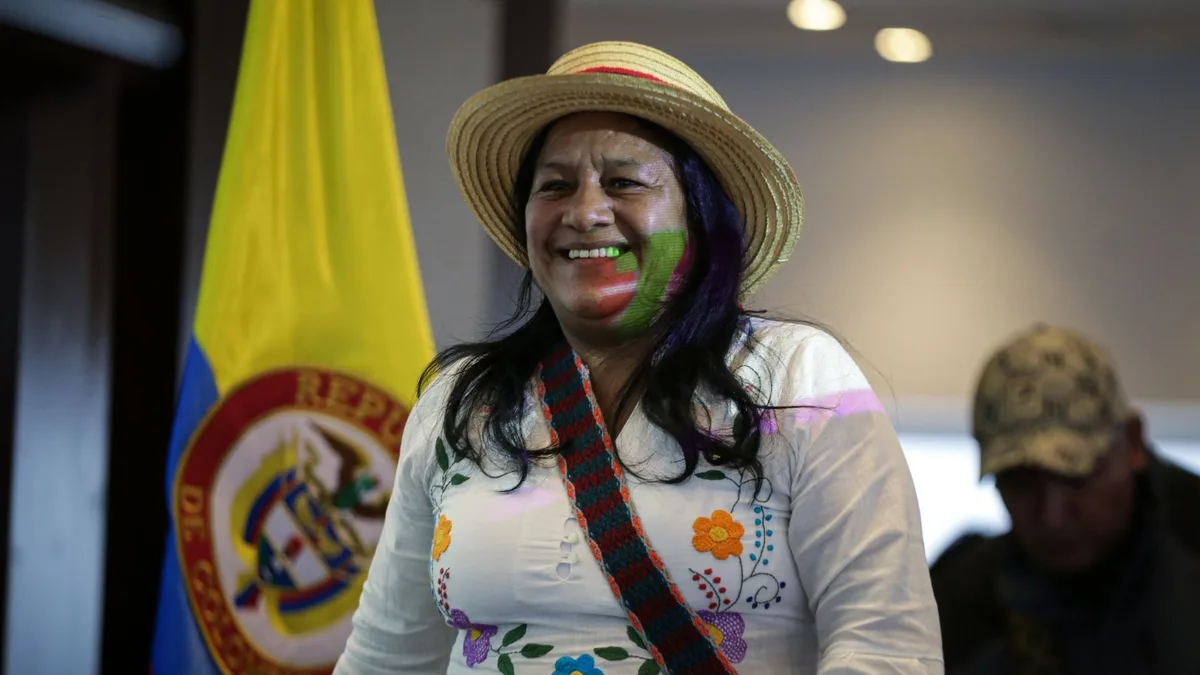 Pusieron en duda la legalidad de la candidatura de Aida Quilcué a la Vicepresidencia: Consejo de Estado admitió demanda por presunta doble militancia