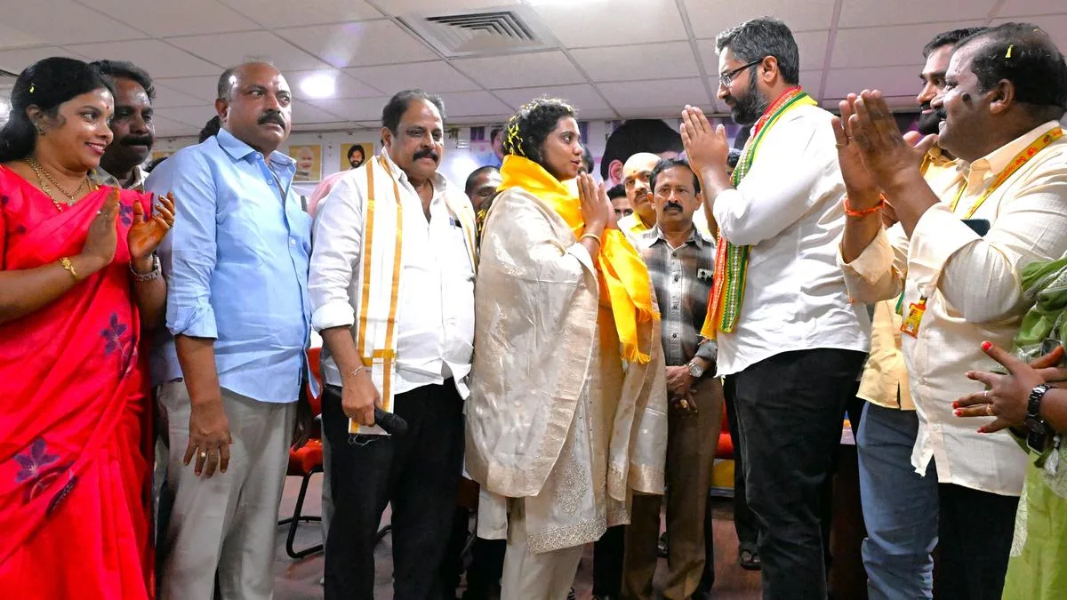 Youth leader, 13 supporters join TDP ahead of local body polls