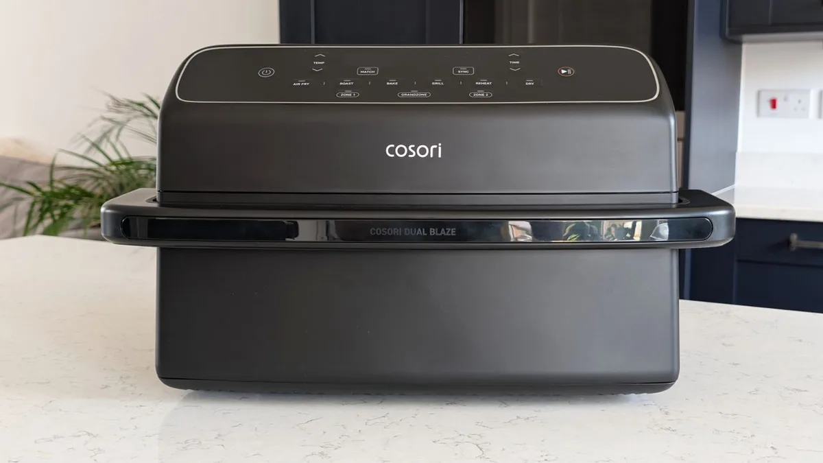 The Cosori Dual Blaze Twinfry Compact is a big-basket air fryer that does a lot more than you'd expect — for a very reasonable price