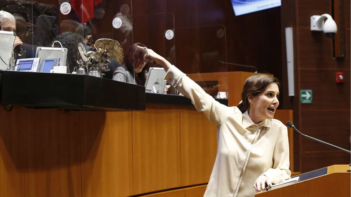 “El Senado es el epicentro de la impunidad de los narcosenadores”, suelta Lilly Téllez tras mensaje de Trump