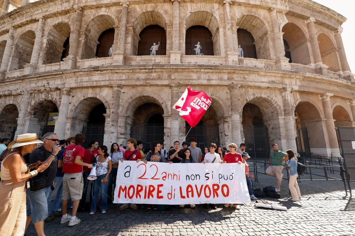 El Coliseo de Roma permanecerá cerrado este jueves tras la muerte de un trabajador que cayó al vacío