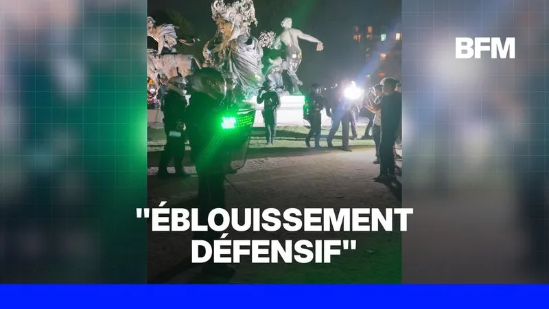 Maintien de l'ordre: à quoi servent les nouveaux boucliers stroboscopiques des forces de l’ordre?