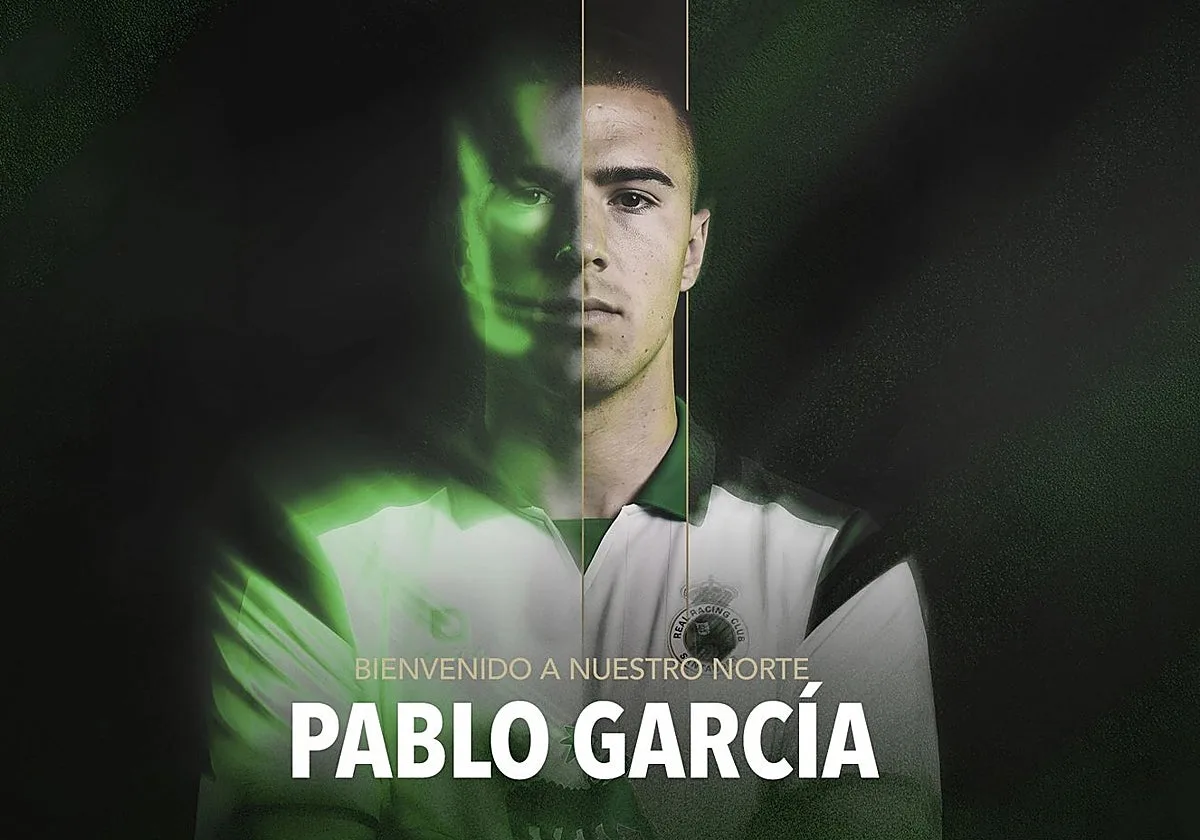 Oficial: Pablo García se marcha traspasado al Racing de Santander