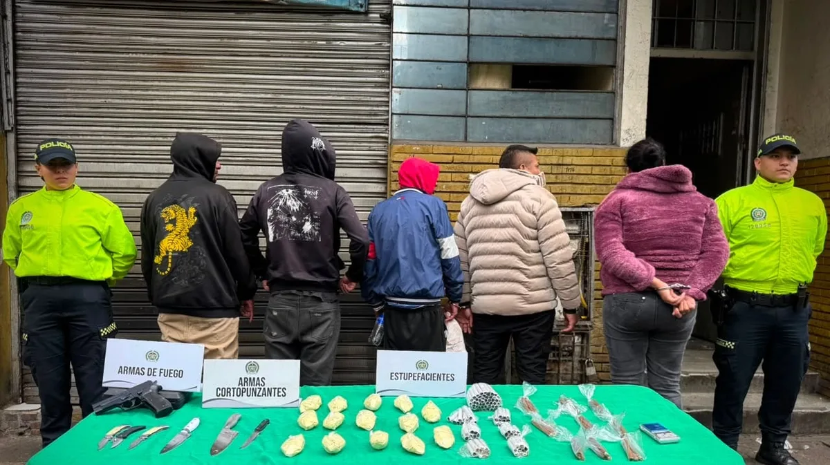 Cayeron miembros del grupo criminal Lucifer en Bogotá: operaban expendios de droga en bienes con extinción de dominio