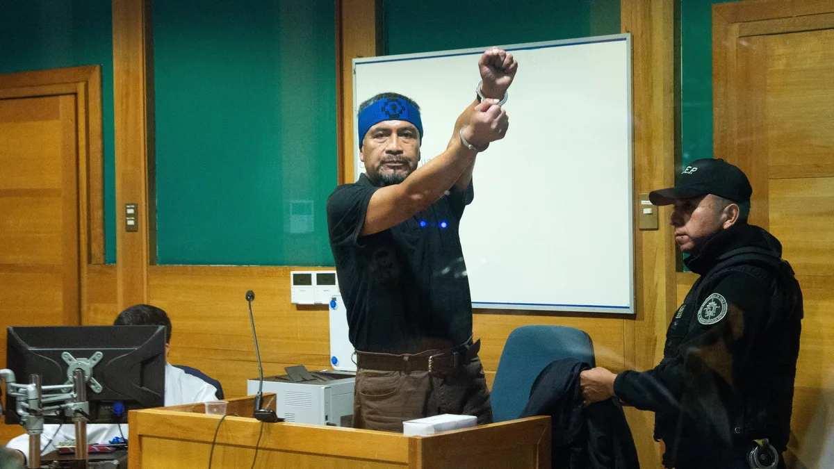 Polémica en Chile: el líder de un grupo radical mapuche que recibió una medalla de la Asamblea Nacional de Francia