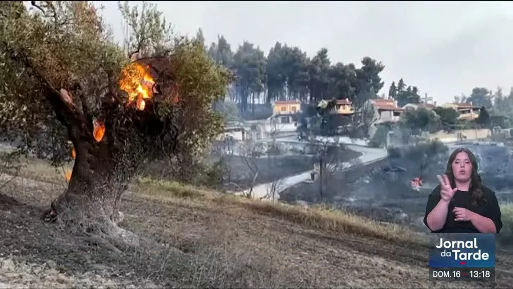 Incêndios na Europa. Milhares de pessoas deslocadas em vários países