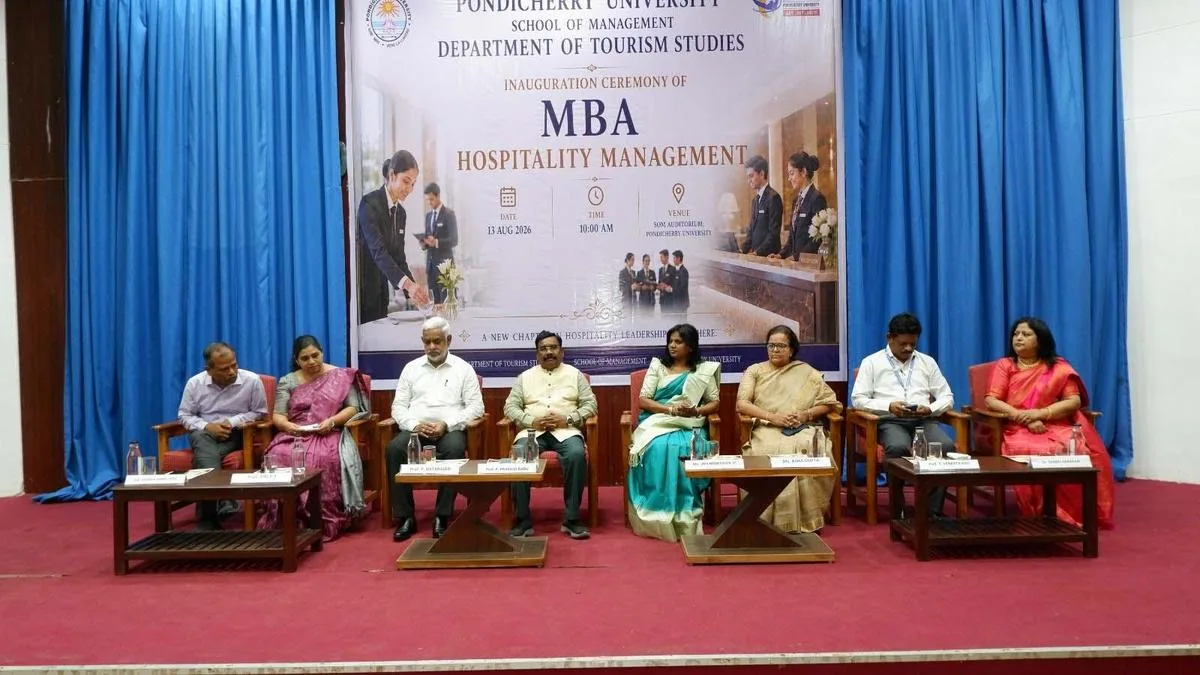 Pondicherry University introduces MBA in Hospitality Management