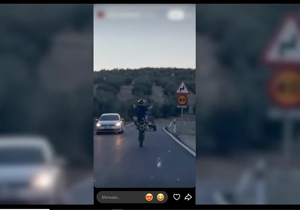 Investigado en Jaén un conductor por exhibir en sus redes sociales maniobras temerarias en calles y carreteras