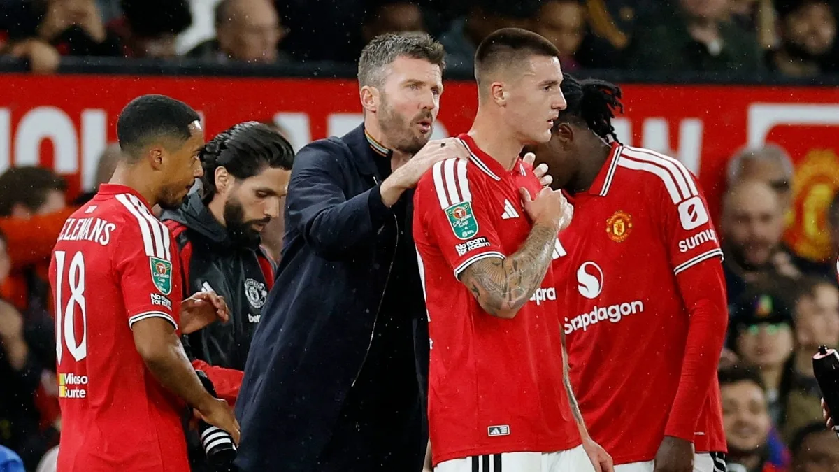 It doesn't feel good: Carrick takes blame after Man United's Carabao Cup exit