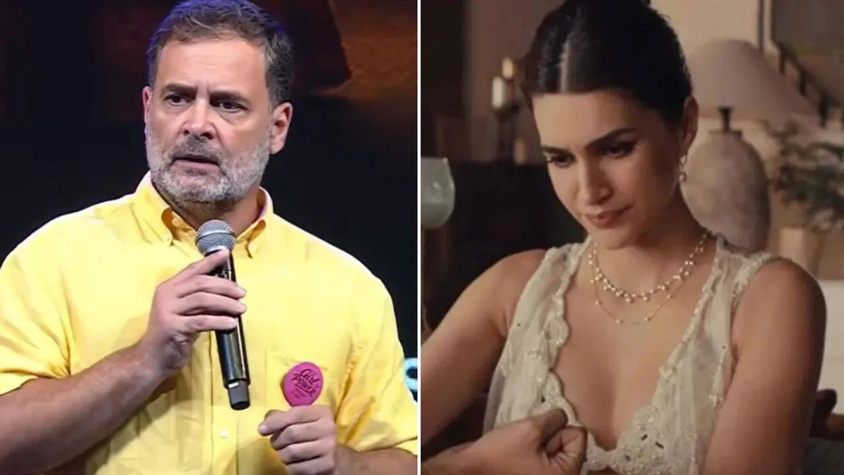 'What women wears is her choice': Rahul Gandhi backs Kriti Sanon over Raksha Bandhan ad row