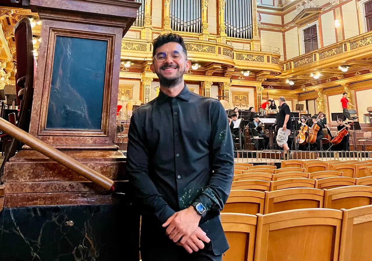 Yefren Carrero, la batuta que conquistó Viena (VIDEO)