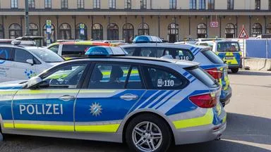 Explosion am Bahnhof Augsburg - Zwei Leichtverletzte