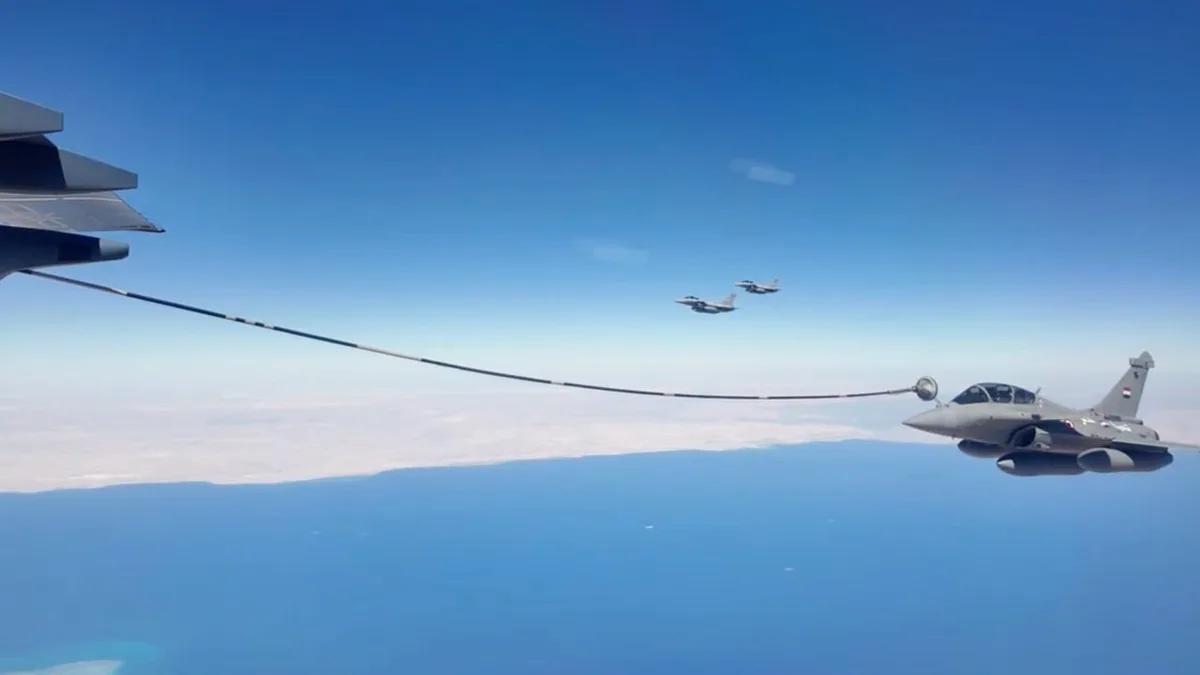 Export potential? Chinese YY-20 refuels Egyptian Rafale in cross-platform drill