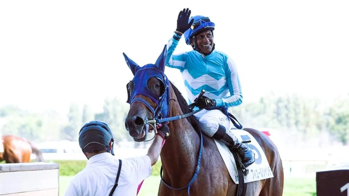 Jockey Suraj Narredu makes India proud in Japan