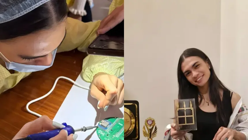 VIRAL: Joven venezolana ganó primer lugar en misión espacial ShakthiSAT con tan solo 19 años: representaba a Panamá