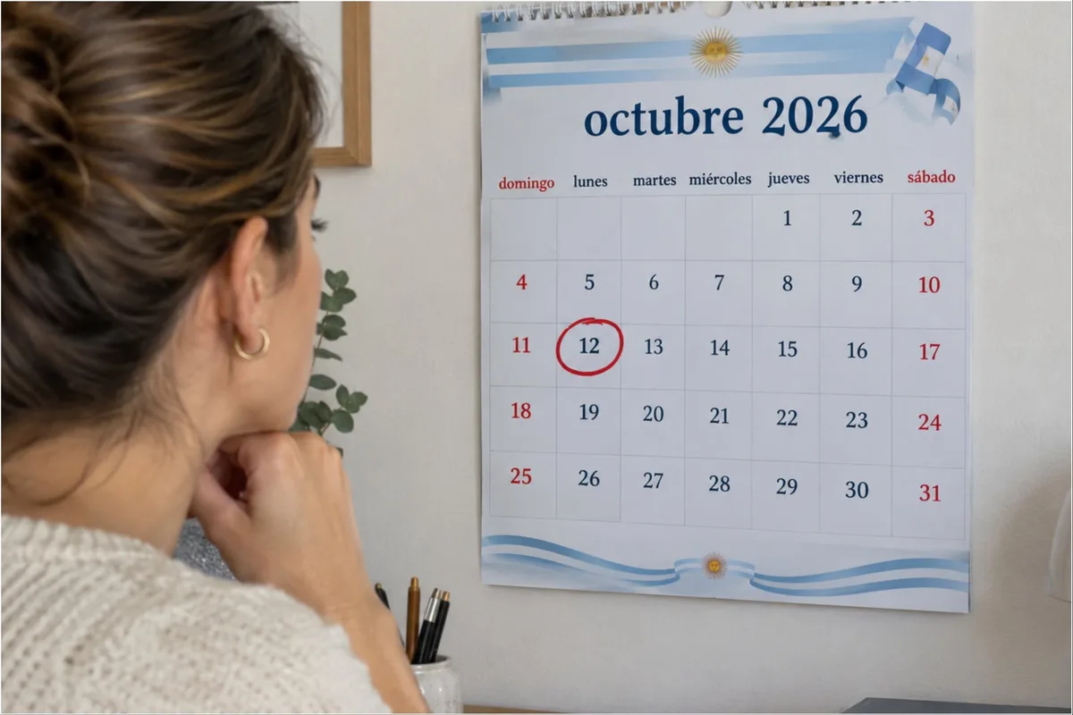 Fin de semana XL en octubre: el lunes 12 es feriado nacional