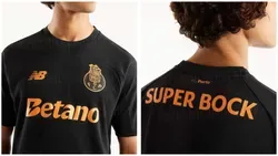 Preto e laranja: site especializado divulga quarto equipamento do FC Porto