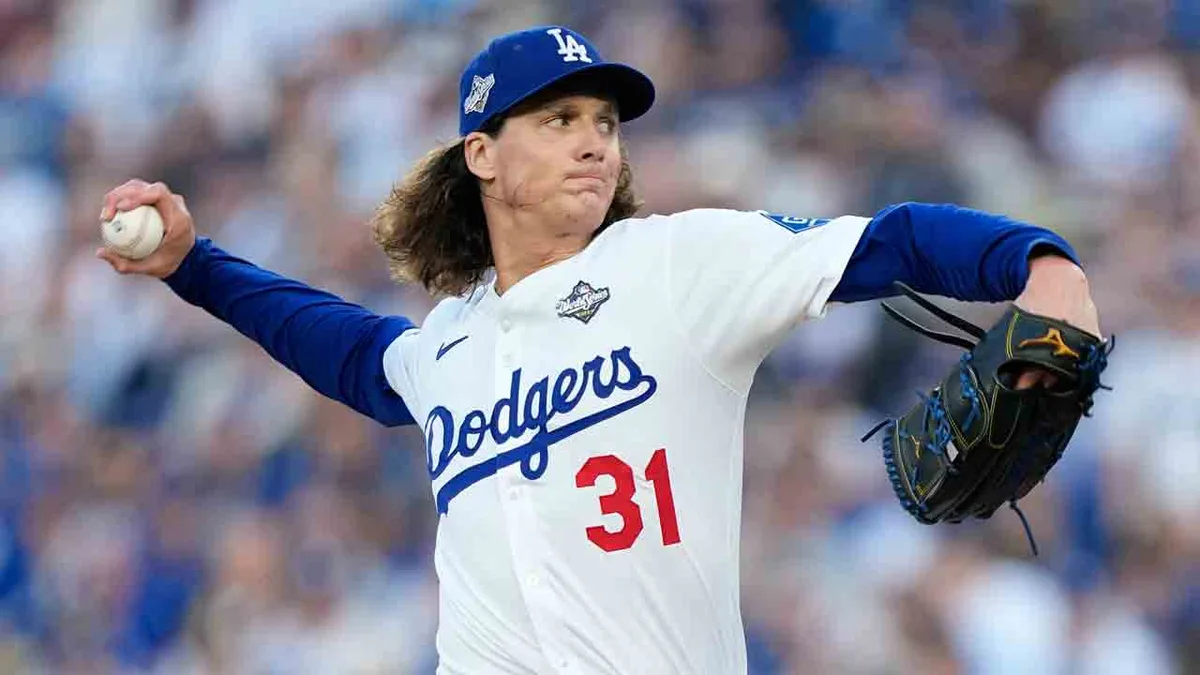 Dodgers’ Tyler Glasnow to start Tuesday vs. Braves after long stint on IL
