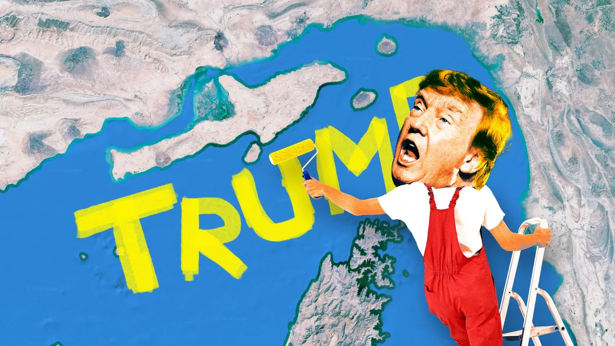 Trump Plots Wild Rebrand After Boasting of U.S. Takeover