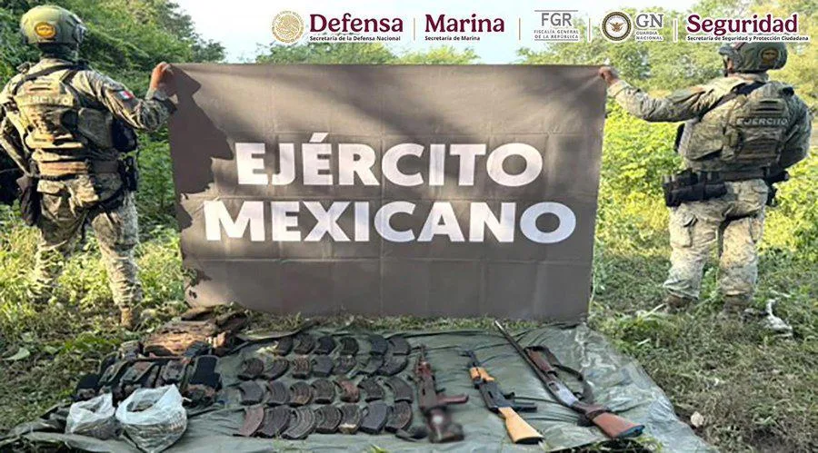 Caen 8 personas tras operativos en Sinaloa y Nayarit; aseguran narcolaboratorio y arsenal