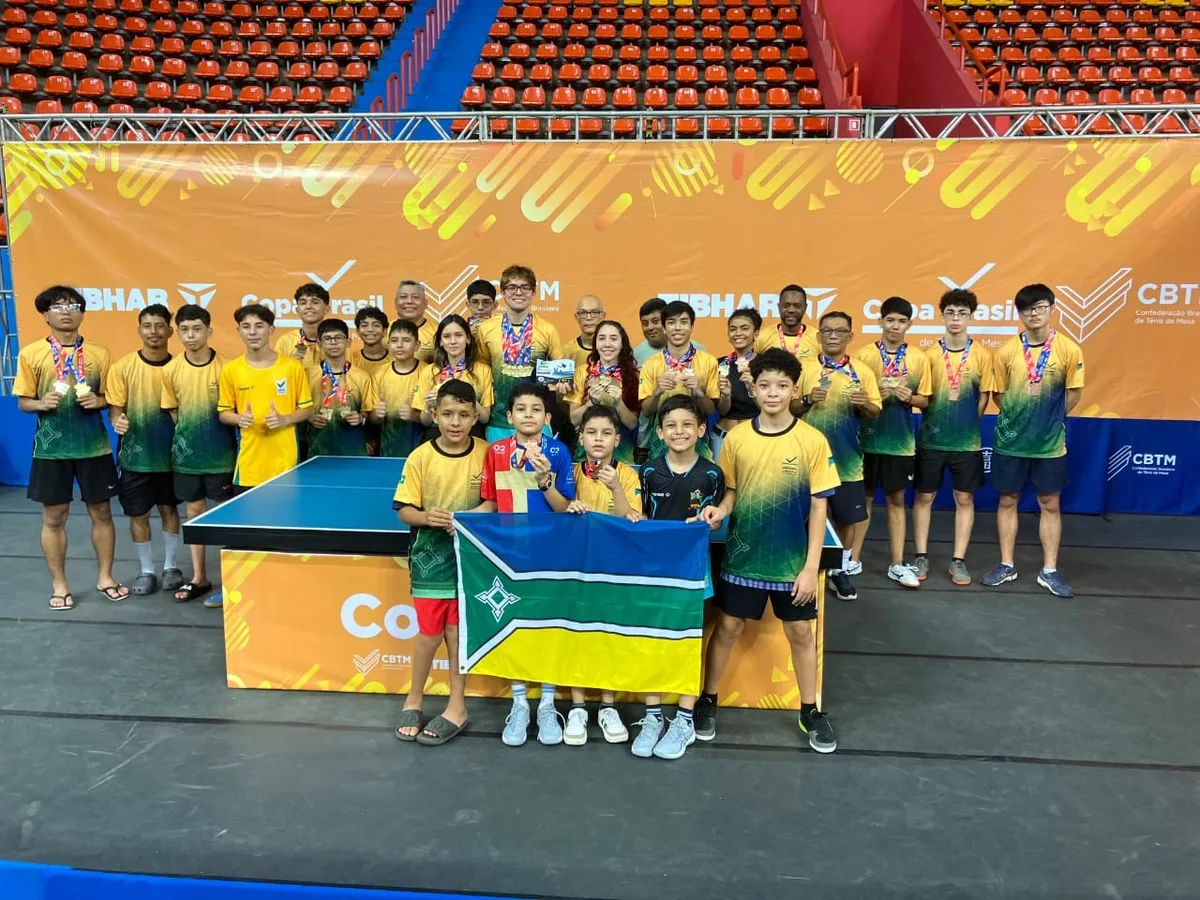 Amapá bate recordes e encerra Copa Brasil de Tênis de Mesa com 38 medalhas