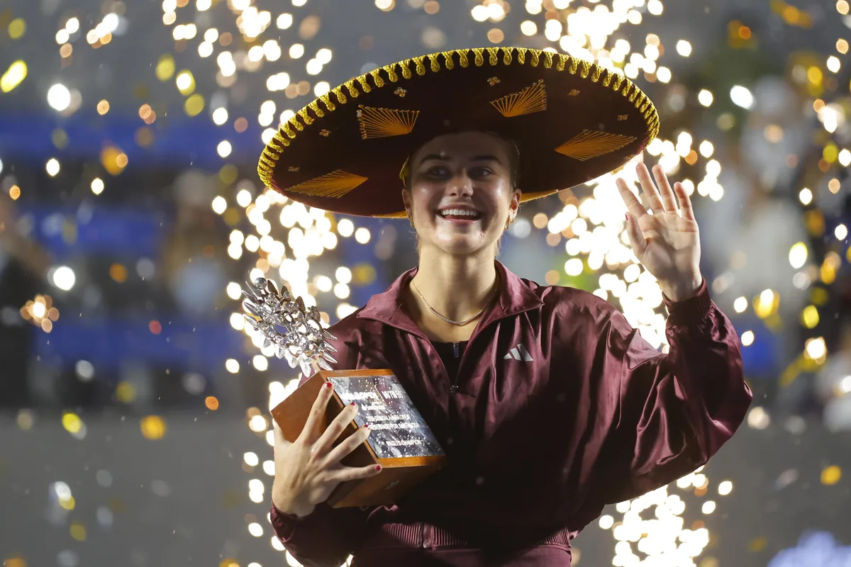 Iva Jovic vence a Peyton Stearns y logra el bicampeonato del Guadalajara Open