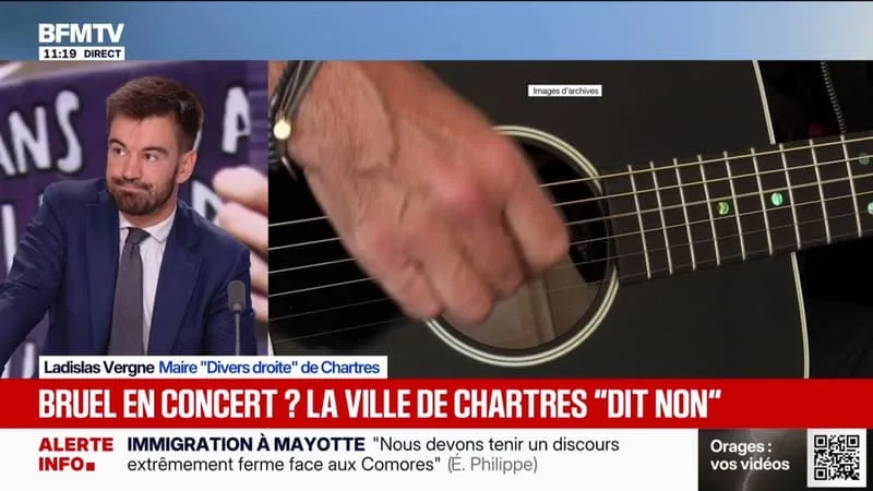 "Ce concert n'aura pas lieu": le maire de Chartres s'oppose à la représentation de Patrick Bruel dans sa ville "par respect pour la parole des victimes potentielles"