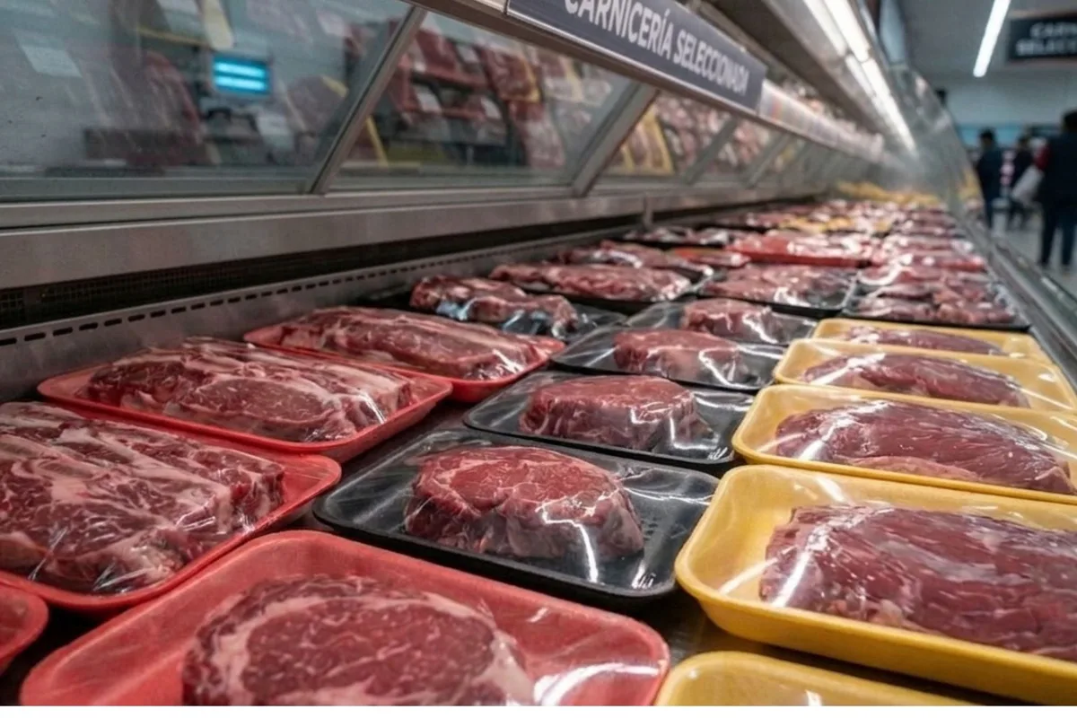 Qué significan los colores de las bandejas de carne en los supermercados