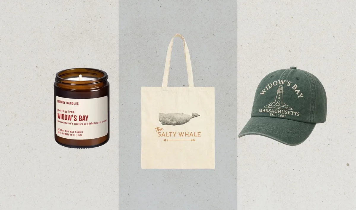 The Best ‘Widow’s Bay’ Merch, From Tourist Tees to Salty Whale Totes