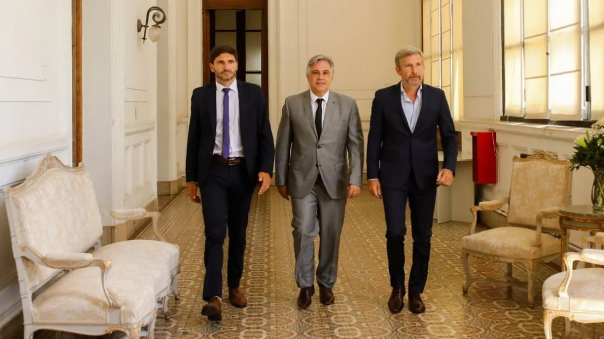 Diego Santilli recibirá a los gobernadores Maximiliano Pullaro, Martín Llaryora y Rogelio Frigerio en Casa Rosada