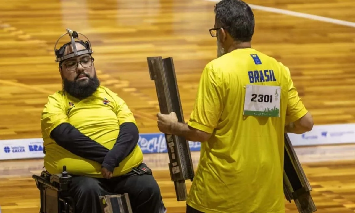 Brasil fica em 4º lugar na classe BC3 Pares no Campeonato Mundial em Seul