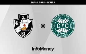 Onde assistir a Vasco x Coritiba pelo Brasileirão?