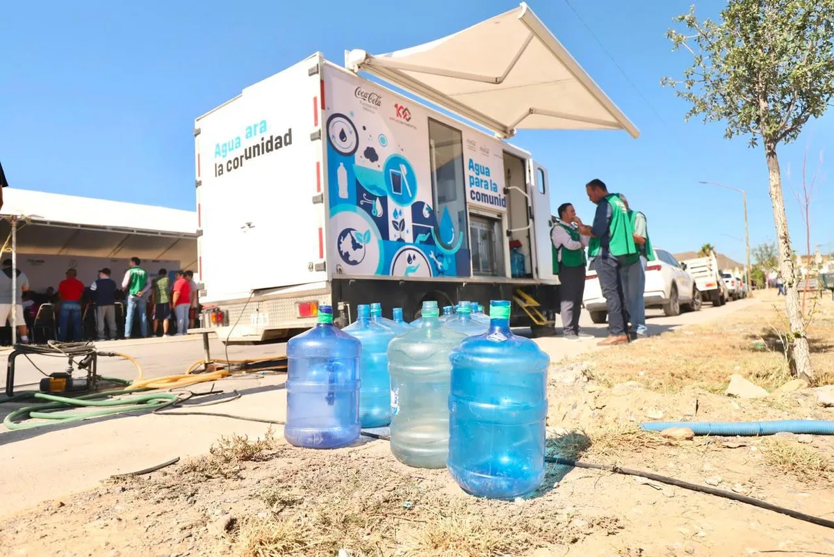 Llevará Coca Cola agua potable gratuita a comunidades de Ramos Arizpe